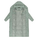 Navahoo Eisblick Damen Winter Steppmantel N060 Smokey Mint-Größe XL - Gr. 42