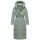 Navahoo Eisblick Damen Winter Steppmantel N060 Smokey Mint-Größe XL - Gr. 42