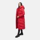 Navahoo Eisblick Damen Winter Steppmantel N060 Deep Red-Größe L - Gr. 40