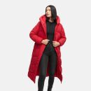 Navahoo Eisblick Damen Winter Steppmantel N060 Deep Red-Größe L - Gr. 40