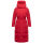 Navahoo Eisblick Damen Winter Steppmantel N060 Deep Red-Größe L - Gr. 40