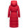 Navahoo Eisblick Damen Winter Steppmantel N060 Deep Red-Größe L - Gr. 40