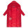 Navahoo Eisblick Damen Winter Steppmantel N060 Deep Red-Größe L - Gr. 40