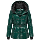 Navahoo Eisglanz Damen Winter Steppjacke N061 Evergreen Größe M - Gr. 38