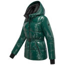 Navahoo Eisglanz Damen Winter Steppjacke N061 Evergreen Größe M - Gr. 38