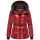 Navahoo Eisglanz Damen Winter Steppjacke N061 Dark Red Größe M - Gr. 38