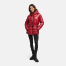 Navahoo Eisglanz Damen Winter Steppjacke N061 Dark Red Größe XL - Gr. 42