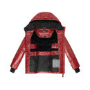 Navahoo Eisglanz Damen Winter Steppjacke N061 Dark Red Größe XL - Gr. 42
