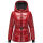 Navahoo Eisglanz Damen Winter Steppjacke N061 Dark Red Größe XL - Gr. 42