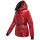 Navahoo Eisglanz Damen Winter Steppjacke N061 Dark Red Größe XL - Gr. 42