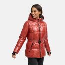 Navahoo Eisglanz Damen Winter Steppjacke N061 Dark Terracotta Größe XS - Gr. 34