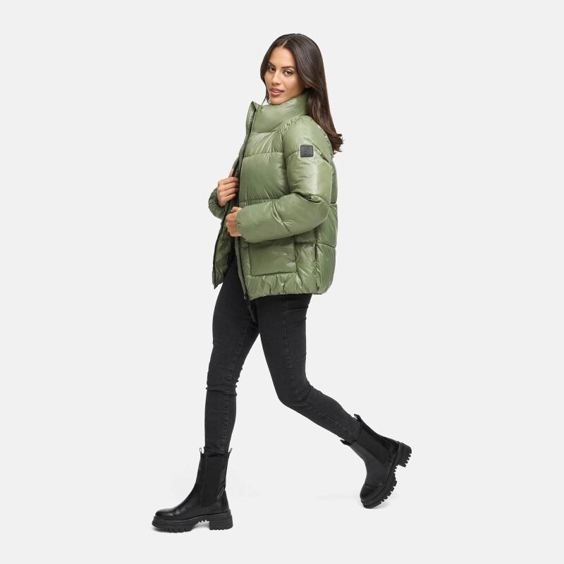 Navahoo Eispracht Damen Winter Steppjacke N063 Olive Leaf Größe S - Gr. 36