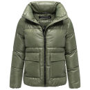 Navahoo Eispracht Damen Winter Steppjacke N063 Olive Leaf Größe S - Gr. 36