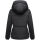 Navahoo Flüsterfee Damen Winter Jacke N066 Schwarz-Größe XXXL - Gr. 46