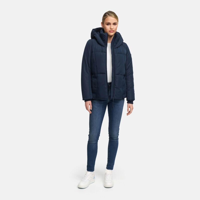 Navahoo Flüsterfee Damen Winter Jacke N066 Navy-Größe XL - Gr. 42