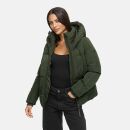 Navahoo Flüsterfee Damen Winter Jacke N066 Dark Olive-Größe S - Gr. 36
