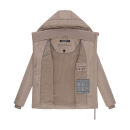 Navahoo Flüsterfee Damen Winter Jacke N066 Taupe Grey-Größe M - Gr. 38