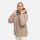 Navahoo Flüsterfee Damen Winter Jacke N066 Taupe Grey-Größe M - Gr. 38