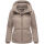 Navahoo Flüsterfee Damen Winter Jacke N066 Taupe Grey-Größe M - Gr. 38