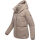Navahoo Flüsterfee Damen Winter Jacke N066 Taupe Grey-Größe M - Gr. 38