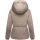 Navahoo Flüsterfee Damen Winter Jacke N066 Taupe Grey-Größe M - Gr. 38