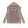 Navahoo Flüsterfee Damen Winter Jacke N066 Taupe Grey-Größe M - Gr. 38