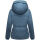 Navahoo Flüsterfee Damen Winter Jacke N066 Dusty Blue-Größe XXL - Gr. 44