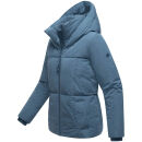 Navahoo Flüsterfee Damen Winter Jacke N066 Dusty Blue-Größe XXXL - Gr. 46