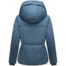 Navahoo Flüsterfee Damen Winter Jacke N066 Dusty Blue-Größe XXXL - Gr. 46