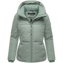 Navahoo Flüsterfee Damen Winter Jacke N066 Smokey Mint-Größe XXL - Gr. 44