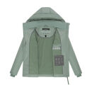 Navahoo Flüsterfee Damen Winter Jacke N066 Smokey Mint-Größe XXL - Gr. 44
