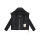 Navahoo Frostherz Damen Winter Steppjacke N067 Schwarz Größe XS - Gr. 34
