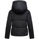 Navahoo Frostherz Damen Winter Steppjacke N067 Schwarz Größe L - Gr. 40