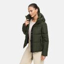 Navahoo Frostherz Damen Winter Steppjacke N067 Dark Olive Größe XS - Gr. 34