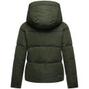 Navahoo Frostherz Damen Winter Steppjacke N067 Dark Olive Größe XS - Gr. 34