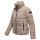 Navahoo Frostherz Damen Winter Steppjacke N067 Taupe Grey Größe L - Gr. 40