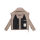Navahoo Frostherz Damen Winter Steppjacke N067 Taupe Grey Größe L - Gr. 40