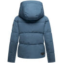 Navahoo Frostherz Damen Winter Steppjacke N067 Dusty Blue Größe XXL - Gr. 44