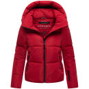 Navahoo Frostherz Damen Winter Steppjacke N067 Deep Red Größe XS - Gr. 34