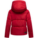 Navahoo Frostherz Damen Winter Steppjacke N067 Deep Red Größe XS - Gr. 34