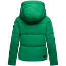 Navahoo Frostherz Damen Winter Steppjacke N067 Smaragd Green Größe M - Gr. 38