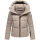 Navahoo Frostherz Damen Winter Steppjacke N067 Light Taupe Größe S - Gr. 36