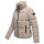 Navahoo Frostherz Damen Winter Steppjacke N067 Light Taupe Größe S - Gr. 36