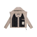 Navahoo Frostherz Damen Winter Steppjacke N067 Light Taupe Größe M - Gr. 38