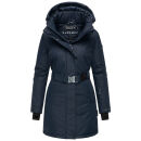 Navahoo Frostkuss Damen Winter Parka Jacke N068 Navy-Größe M - Gr. 38