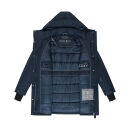 Navahoo Frostkuss Damen Winter Parka Jacke N068 Navy-Größe M - Gr. 38