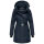 Navahoo Frostkuss Damen Winter Parka Jacke N068 Navy-Größe M - Gr. 38