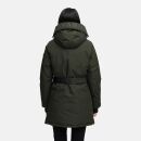 Navahoo Frostkuss Damen Winter Parka Jacke N068 Dark Olive-Größe S - Gr. 36