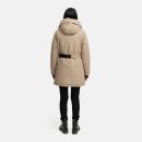 Navahoo Frostkuss Damen Winter Parka Jacke N068 Taupe Grey-Größe M - Gr. 38