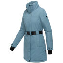 Navahoo Frostkuss Damen Winter Parka Jacke N068 Powder Blue-Größe XXXL - Gr. 46